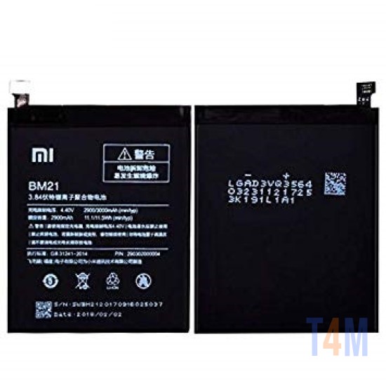 BATERIA PARA XIAOMI MI NOTE/BM21 ORIGINAL 3000MAH/11.40WH